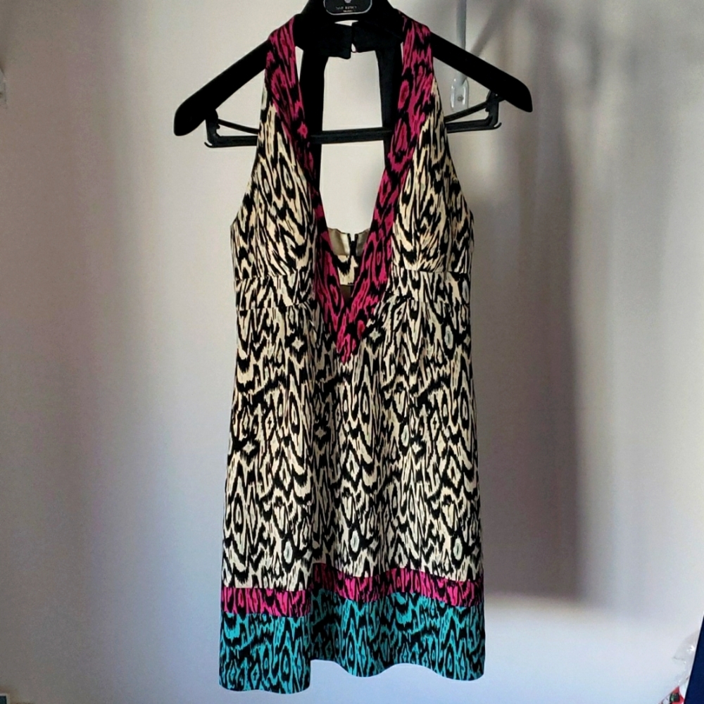 Animal print dress